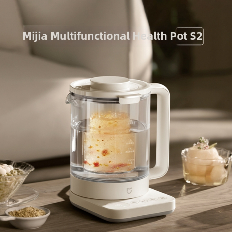 Ceainic Sănătos N1 1.5L – corp din sticlă, rezervor interior din sticlă, 500–1000W, 220V