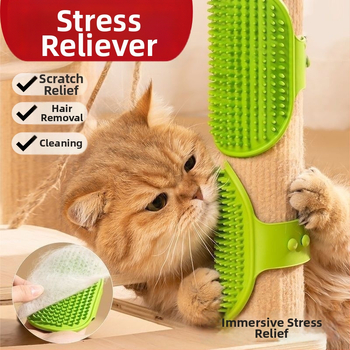 Γάντι-βούρτσα μπάνιου και μασάζ για γάτες, σιλικόνη, σετ 1000 τεμάχια, μη εισαγόμενο