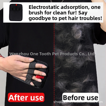 Γάντι Περιποίησης Κατοικίδιων με Ηλεκτροστατική Απομάκρυνση Τριχώματος για Γάτες και Σκύλους – Διπλής Κατεύθυνσης Συλλογή Τριχώματος, Κολλώδης Τριχώματα, Συσκευασία 200 Τεμάχια