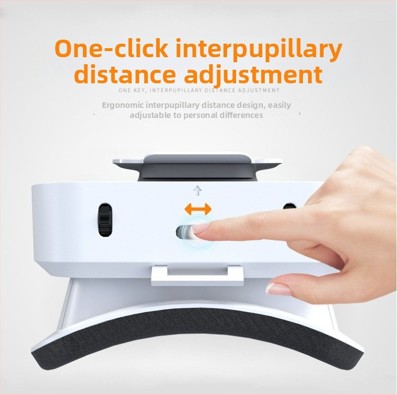 G05 VR brilles ar Android OS, NTSC video ievade, sveķu korpuss, svars 300 g