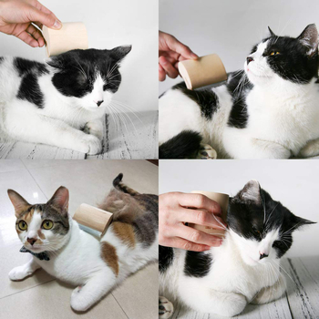 Carpenter Master drveni češalj za njegu kućnih ljubimaca za mačke i pse — konstrukcija od nehrđajućeg čelika i drveta, prenosni kućni alat