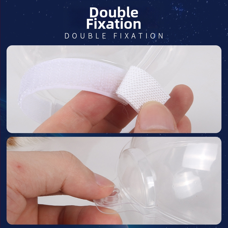 Kaķa galvas aizsargmaskas, elpojoša, pret lizēšanos, pret kodienu, piemērota dušai un nagu griešanai