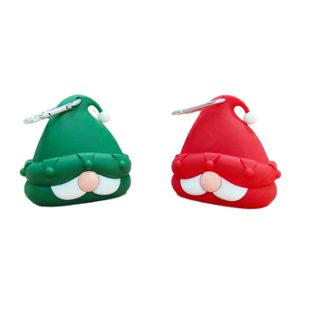 Dispenser za vrećice za izmet kućnih ljubimaca, s motivom Djeda Božićnjaka, silikon, 200 komada, Constant