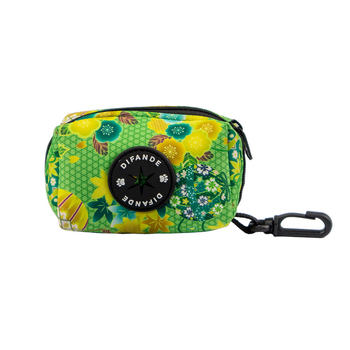 Διανομέας σακουλών σκύλου με συνεχή ροή, πολυεστέρας, κανονικού πάχους, φορητός, με εκτυπωμένο σχέδιο