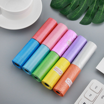 Σακούλες αποβλήτων κατοικίδίων μιας χρήσης, τύπος ρολού, Υλικό PE, Κανονικό Πάχος