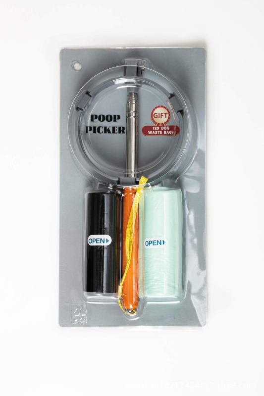 Kutyáknak való Pooper Scooper – műanyag tisztító eszköz, márka: Strict Selection of Pets