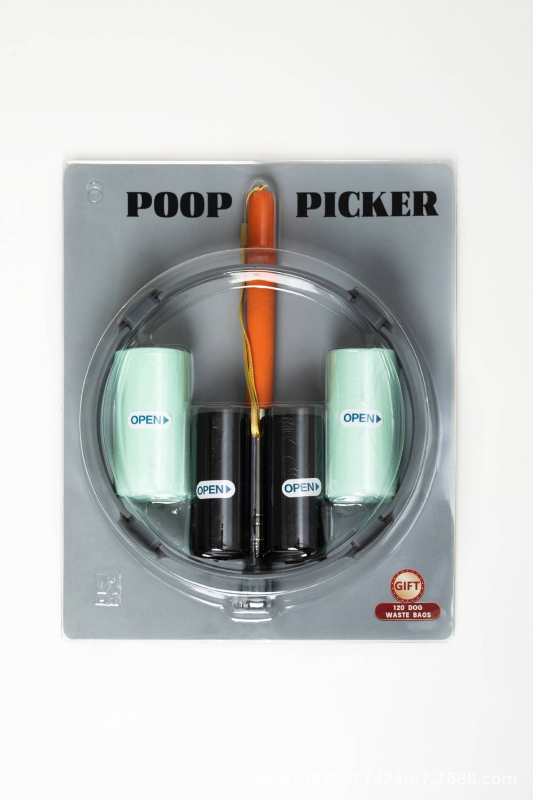Kutyáknak való Pooper Scooper – műanyag tisztító eszköz, márka: Strict Selection of Pets