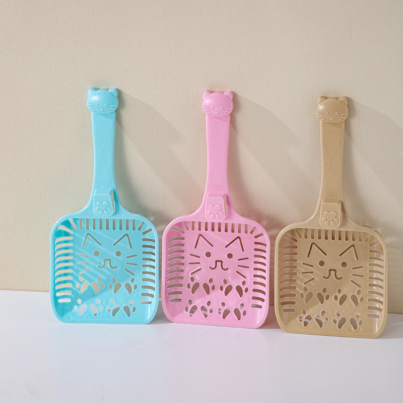 Lopată de nisip pentru pisici din plastic - portabilă, 600 buc./cutie