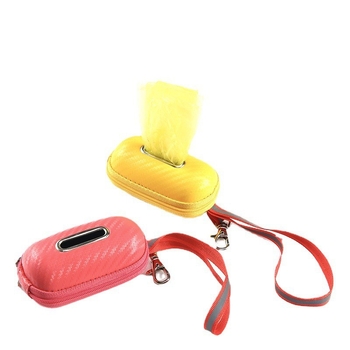 XUANLAN Kutyapiszbag-tartó – műanyag, kültéri sétákhoz tároló (kutyapiszbag)