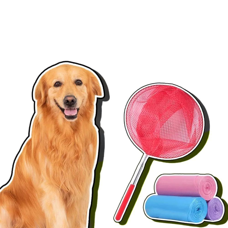 Dulja drška za skupljanje psećih izmeta, PVC materijal • Kategorija proizvoda: WC • Nije uvezeno • Marka: Drugo