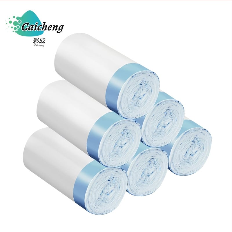 Σακούλες αποβλήτων γάτας με κορδόνι για κάδο γάτας, μιας χρήσης, μεγάλες, παχύ πλαστικό, προέλευση Ντονγκουάν