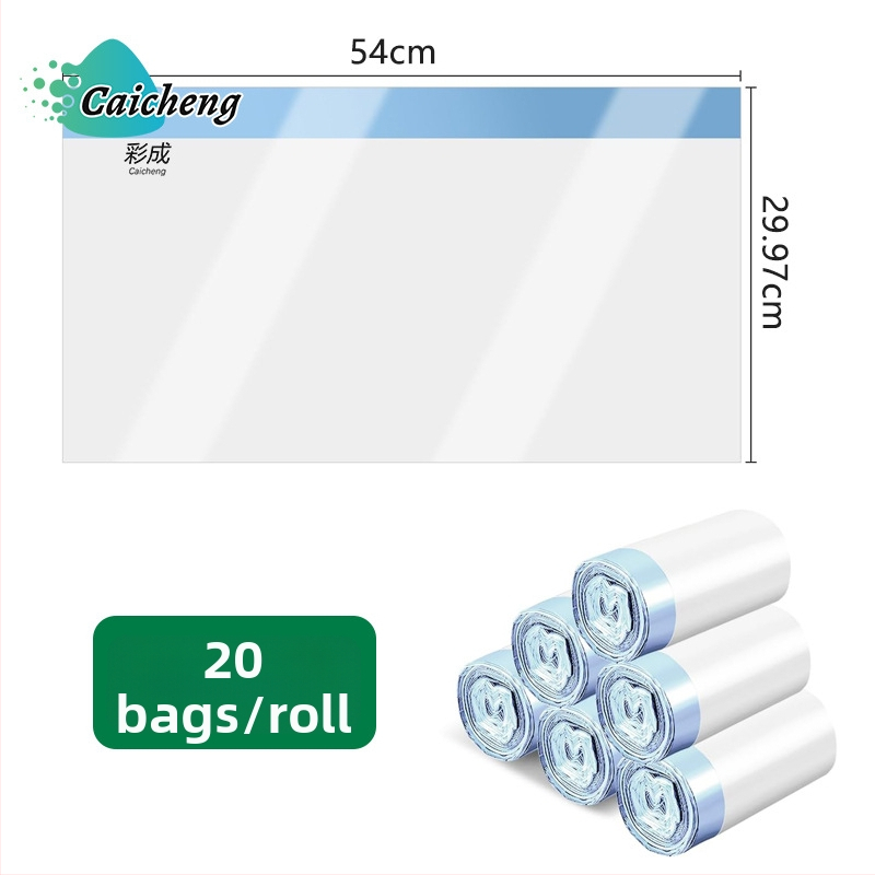 Σακούλες αποβλήτων γάτας με κορδόνι για κάδο γάτας, μιας χρήσης, μεγάλες, παχύ πλαστικό, προέλευση Ντονγκουάν