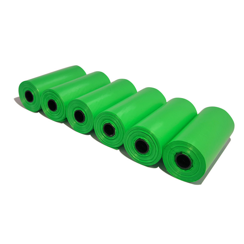 Κυλιόμενες PE σακούλες αποβλήτων κατοικίδιων για γάτες και σκύλους, μίας χρήσης, κανονικού πάχους