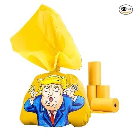 Σακουλάκια αποβλήτων σκύλων, ρολό συνεχούς χρήσης, βιοδιασπώμενο υλικό PLA+PBAT, κανονικό πάχος, μάρκα Fushun