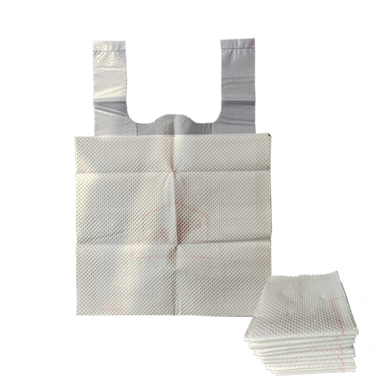 Torbe za izmet kućnih ljubimaca u stilu prsluka, dvostruko debeli papir s polietilenskom vrećicom, paket od 10 komada