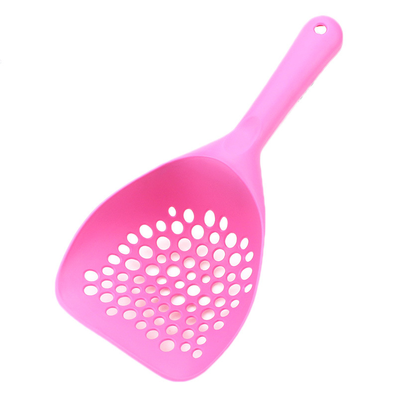 Lopată pentru nisipul pisicii, din plastic, deschidere rotundă, ambalaj 144, Pet Tsai