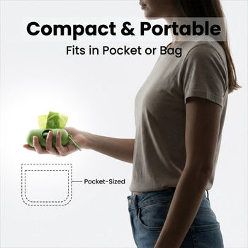 Dispenser pentru pungile de excremente ale animalelor, HDPE, rolă continuă, grosime obișnuită