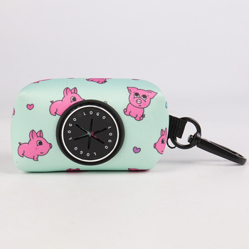 Φορητή θήκη αποθήκευσης σακουλών σκύλου (Μάρκα: Love color; Στυλ: Φορητό; Υλικό: Diving material; Κωδικός προϊόντος: Pet poop bag 2; Πάχος: Regular Fit)