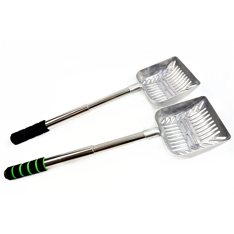 Tesin plastikinė katės smėlio šluotelė, skirta tualetui, 20 vnt dėžutėje