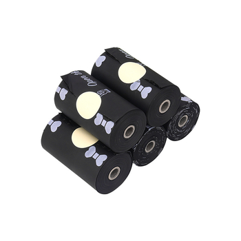 Σακούλες αποβλήτων κατοικίδιων – Πλήρως βιοδιασπώμενες, πιστοποιημένες κομποστοποίησης, PBAT & άμυλο καλαμποκιού, συνεχόμενη ρολό, μάρκα Constant