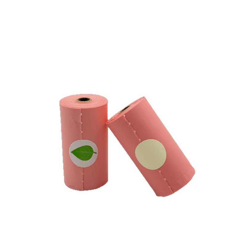 Σακούλες αποβλήτων κατοικίδιων – Πλήρως βιοδιασπώμενες, πιστοποιημένες κομποστοποίησης, PBAT & άμυλο καλαμποκιού, συνεχόμενη ρολό, μάρκα Constant