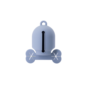 Dispenser pentru pungile de gunoi pentru animale de companie, manual, materiale: piele artificială, silicon, TPU; marcă: Other