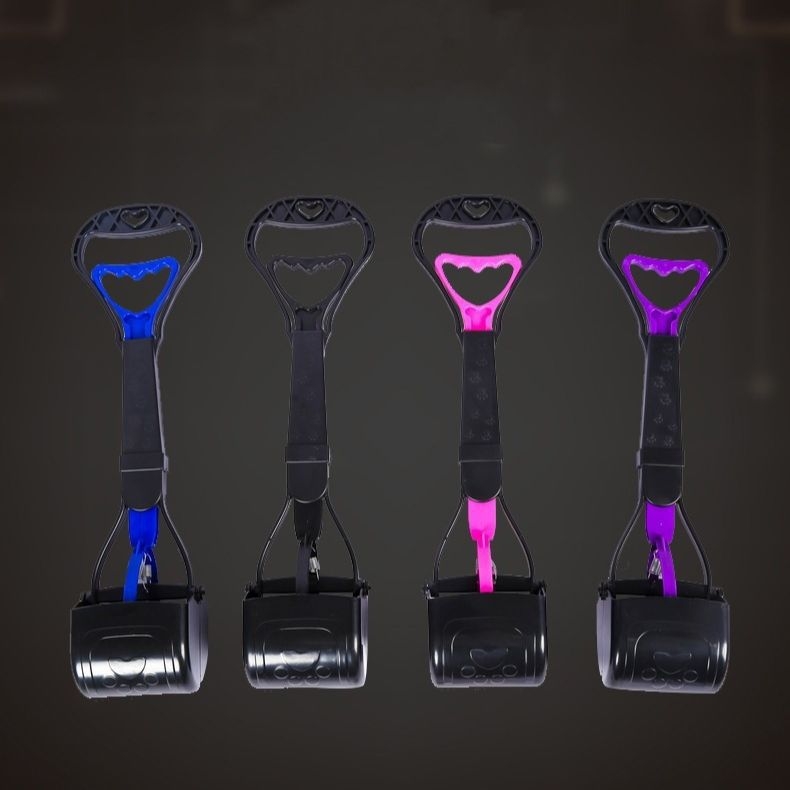 Suņu izkārnījumu lāpsta, 60 cm, plastmasas, izstiepjama un saliekama