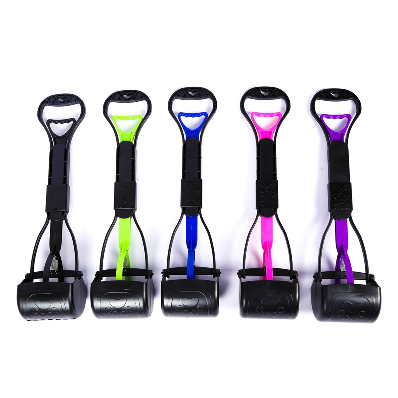 Suņu izkārnījumu lāpsta, 60 cm, plastmasas, izstiepjama un saliekama