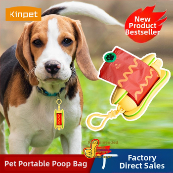 Golden Pet Biezas bioloģiski noārdāmas suņu fekāliju somas ar dozatoru, PE materiāls, iepakojums 100 gab