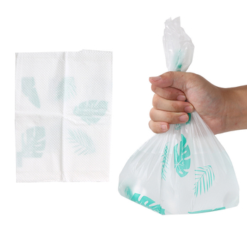 Torbe za pseće izmet, dvostruko složne, čvrste, otvor ravnog oblika, papir + plast, marka Beryou