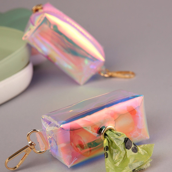 Диспенсер за торбички за кучета – плосък вход, TPU материал, нормална дебелина, за разходки