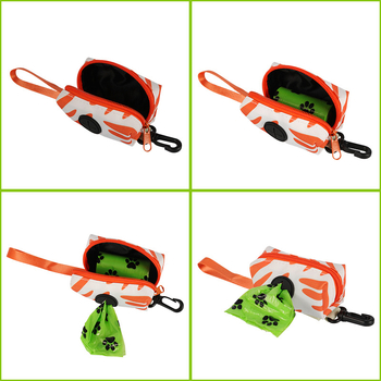 BENBEN диспенсър за торбички за кучета с непрекъснат ролков дизайн, торбички с цип, удебелен материал