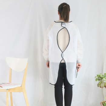 Престилка с ръкави, водоустойчива, TPU материал, модерен минималистичен дизайн