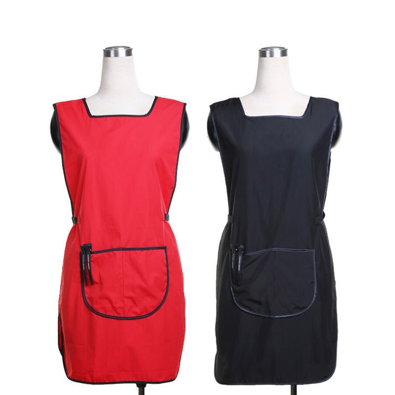 Передник безръкав за козметичен салон и магазин за домашни любимци – водоустойчив полиестер, корейска версия, марка Weimei