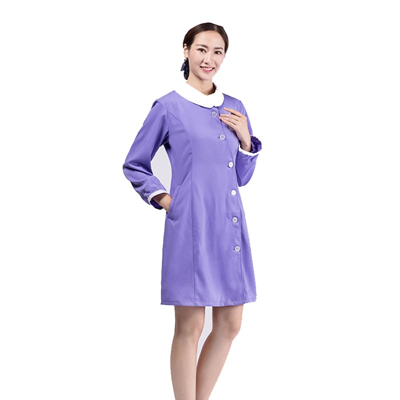 Set bolničke uniforme za bolnicu, unisex, dugi rukav, jesen-zima, vanjska tkanina 65% poliester / 35% pamuk; podstava pamuk