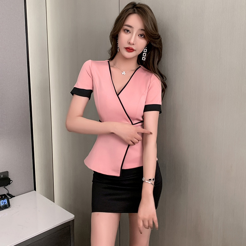 Униформа за стюардеси и стюарди - Унисекс, панталони капри, ръкави 3/4, козинена яка