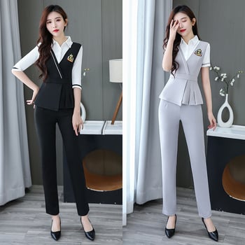 Oblečenie pre technika pedikúry — vlhkosť odvádzajúce, tkanina, 30–50% Spandex, krátke nohavice, krátke rukávy, vhodné pre hotelový outfit