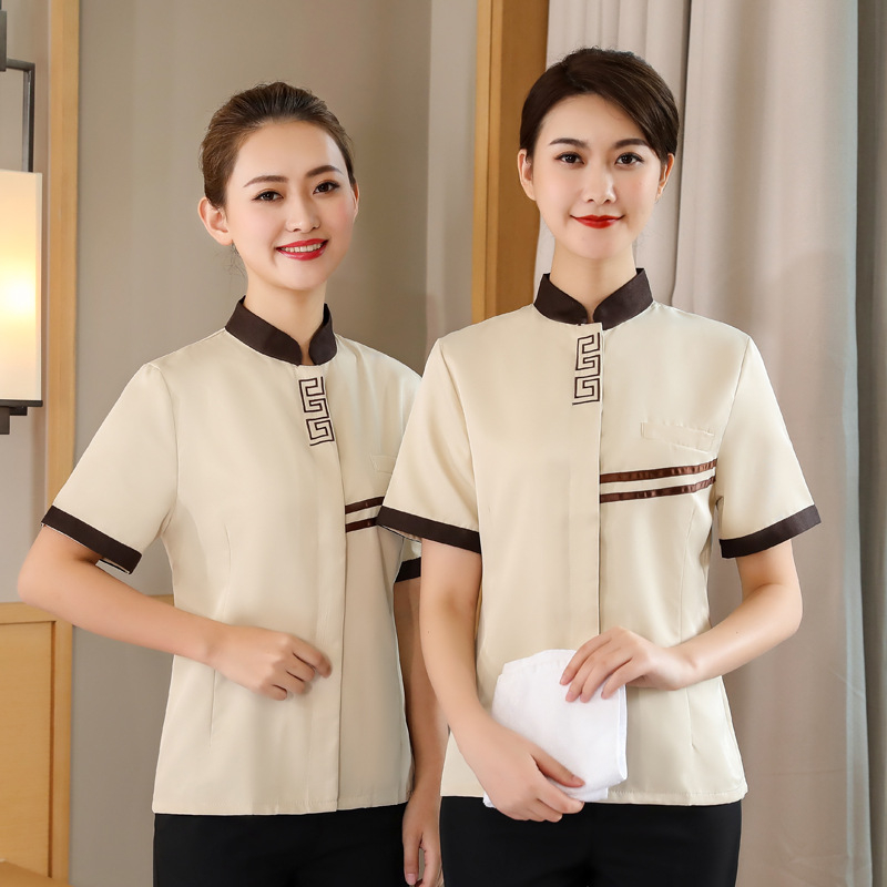 Работно палто – влагоотвеждаща памук/полиестер смес, 30% памук / 70% полиестер, памучна подплата 30%, унисекс, лятна униформа за почистване