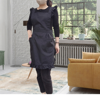 Престилка без ръкави, корейски стил, устойчива на зацапване, печат на лого по поръчка