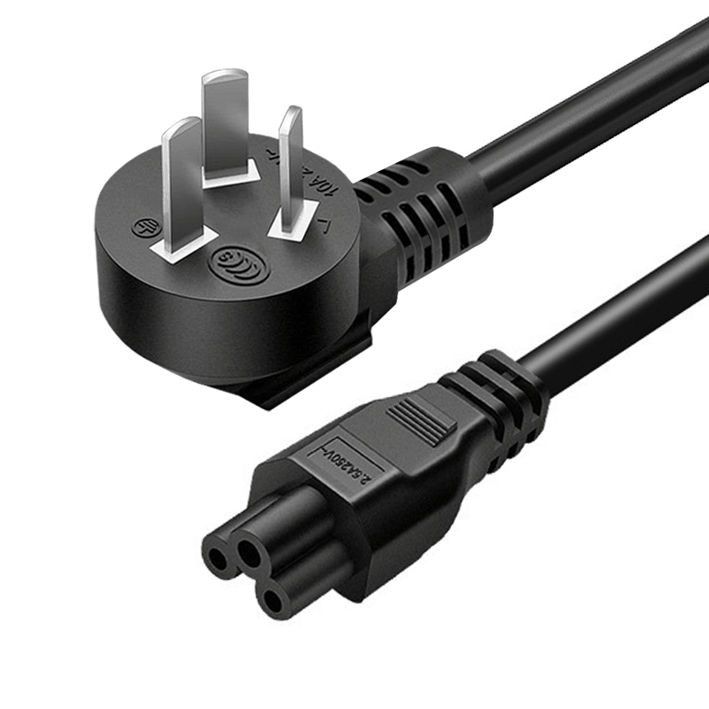 Kabl napajanja s tri-pin utorom, PVC omot, vodiči 0.5/0.75/1.0/1.5 mm², 3C certifikat