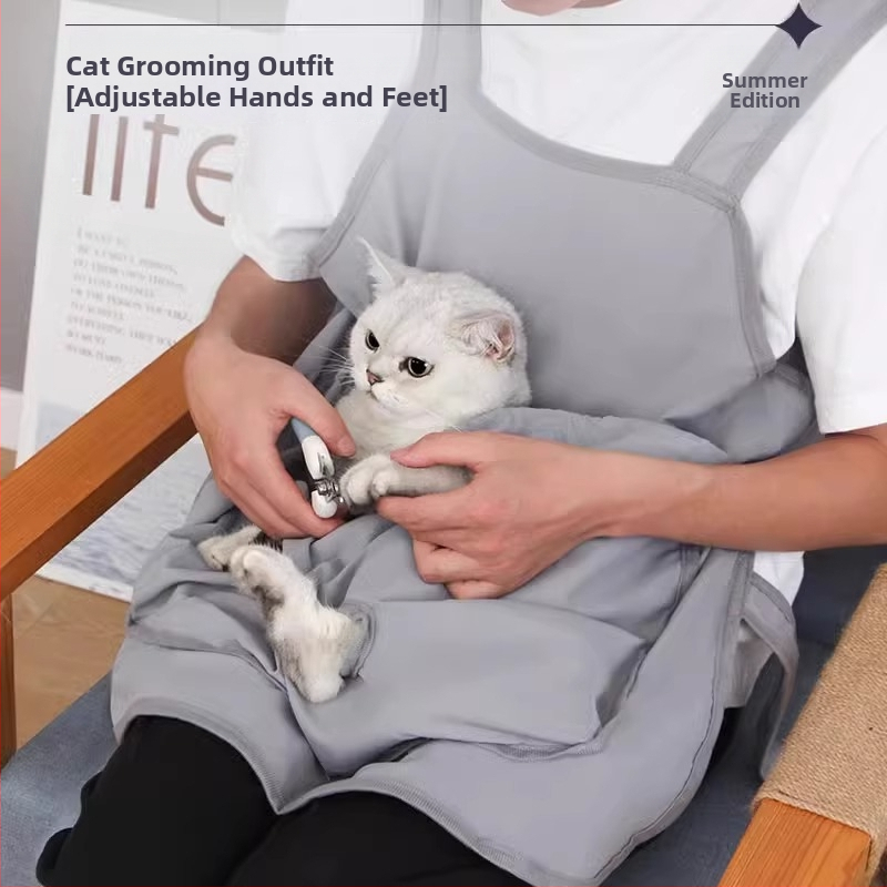 Amoor macska kötény mellkasi zsebbel - a szőröket nem ragadja, karcálló védelem - 200 db/doboz