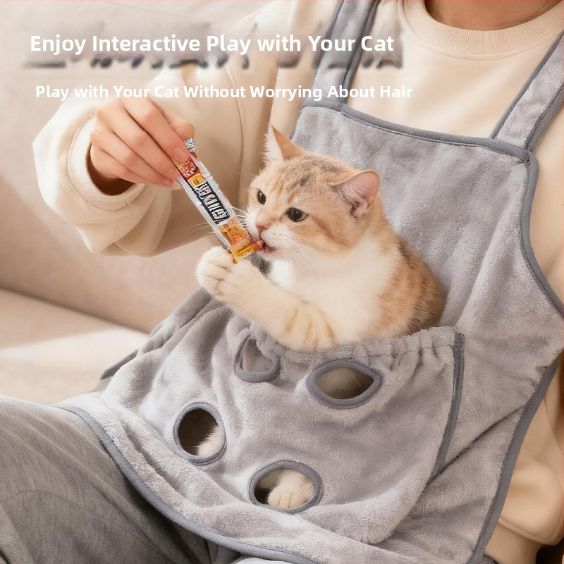 Amoor macska kötény mellkasi zsebbel - a szőröket nem ragadja, karcálló védelem - 200 db/doboz