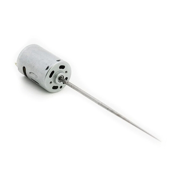 R385 Mikro motor – DC motor s kefkami, dlhý hriadeľ, 36V max, pre zvlhčovač a zariadenie na čistenie tváre, vibračný motor