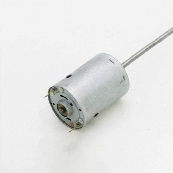 R385 Mikro motor – DC motor s kefkami, dlhý hriadeľ, 36V max, pre zvlhčovač a zariadenie na čistenie tváre, vibračný motor