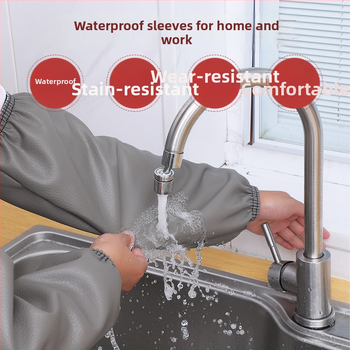 PVC кожени ръкави за водоустойчиви задачи в градината и кухнята — здрави, устойчиви на петна