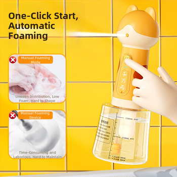 Elektriska mājdzīvnieku dušas putas mašīna kaķiem un suņiem, dušas putas iekārta, Independent zīmols