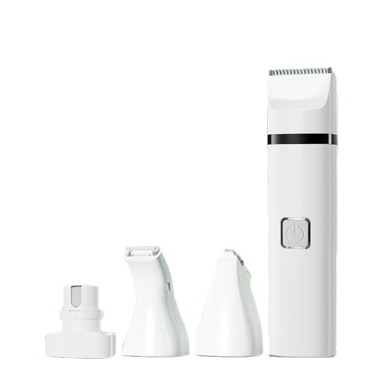 Huashi clippers silențios pentru animale – pentru câini și pisici, corp ABS, tăierea părului de la labe, greutate 130,7–196,2 g