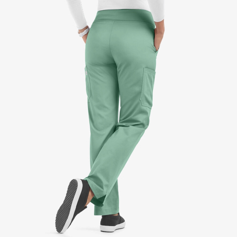 Unisex medicinski radni set, materijal koji upija vlagu, kratki rukavi, V-izrez, poliester-spandeks smjesa (72% poliester, 7% spandeks) za bolnice i klinike