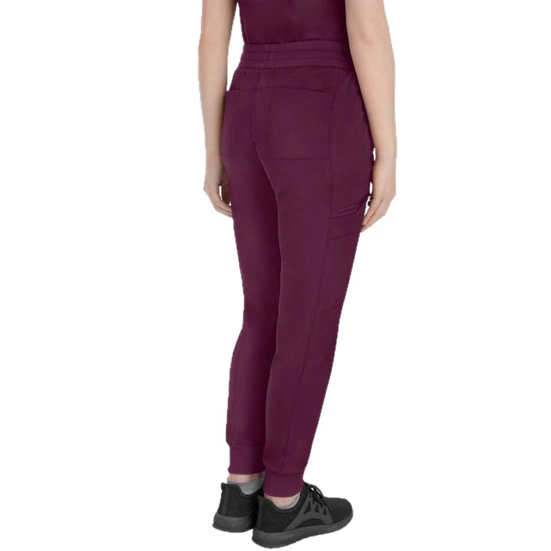 Set unisex de îmbrăcăminte medicală: mâneci scurte, decolteu în V, țesătură cu uscare rapidă, elasticitate în patru direcții.