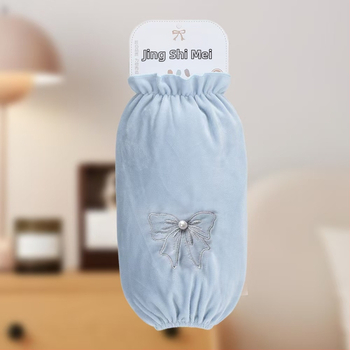 Плюшени ръкави с дебел флийс, корейски стил, принт с карикатура, прахоустойчиви и устойчиви на петна